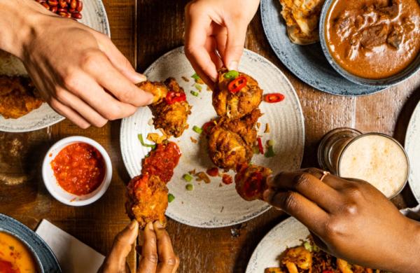 Différent plat de Roti King