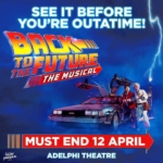 Affiche Retour vers le futur à Londres