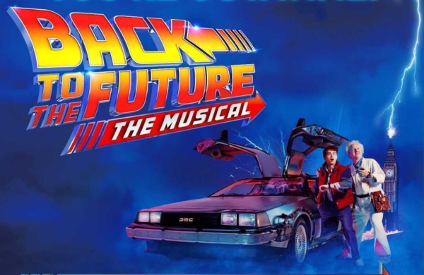 Affiche Retour vers le futur à Londres