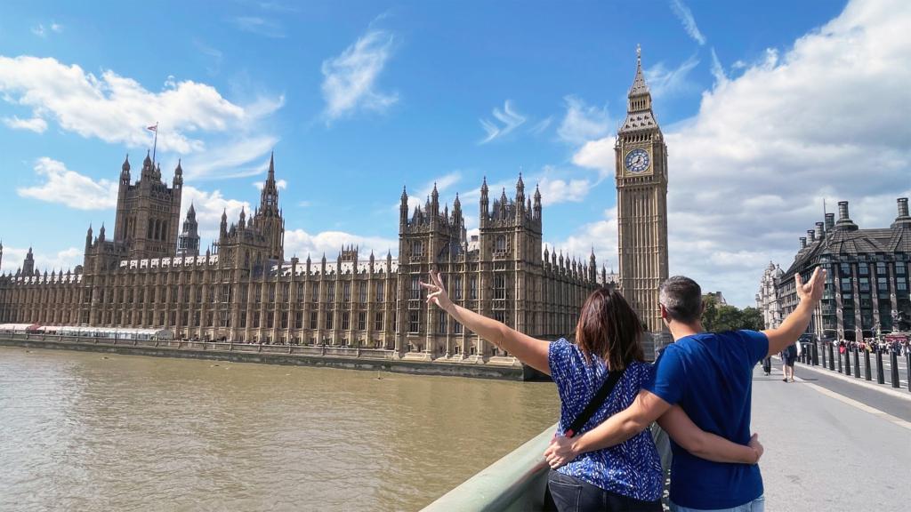 Anne et Antoine, blogueurs voyage Londres