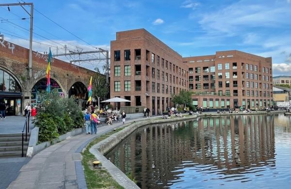 Hawley Wharf, nouveau marché à Camden market