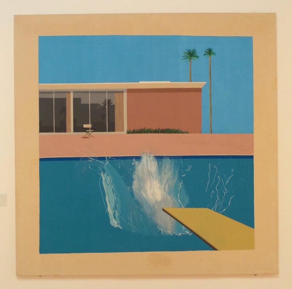 Tableau de David Hockney au Tate Modern