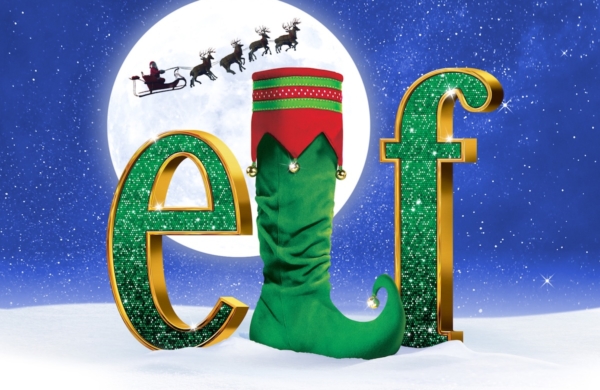 Affiche pour la comédie musicale Elf à Londres