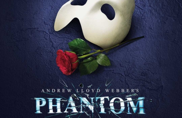 Affiche pour le fantôme de l'Opéra à Londres