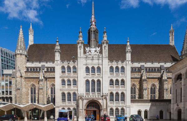 Guildhall, hôtel de ville de la City à Londres