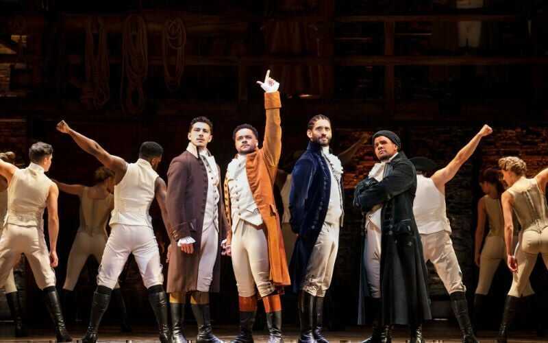 Comédie musicale Hamilton à Londres