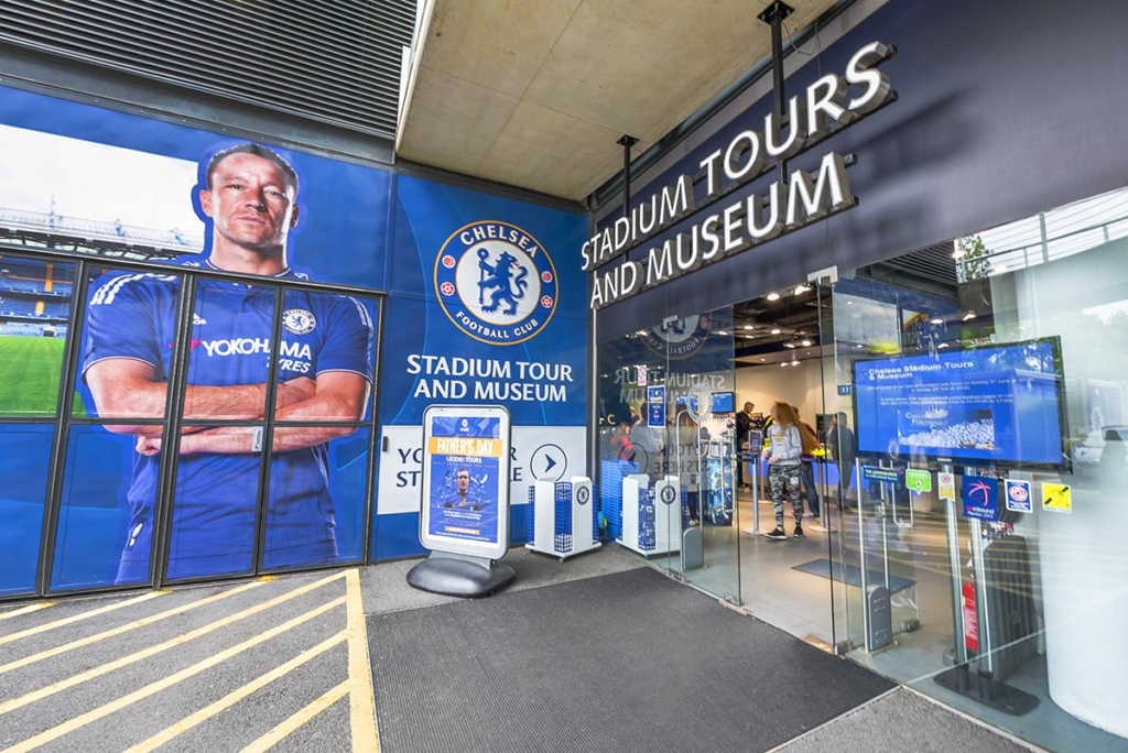 Musée du stade de Chelsea FC à Londres