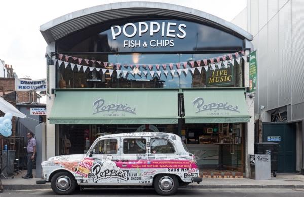 Restaurant très connu de fish and chips à Londres