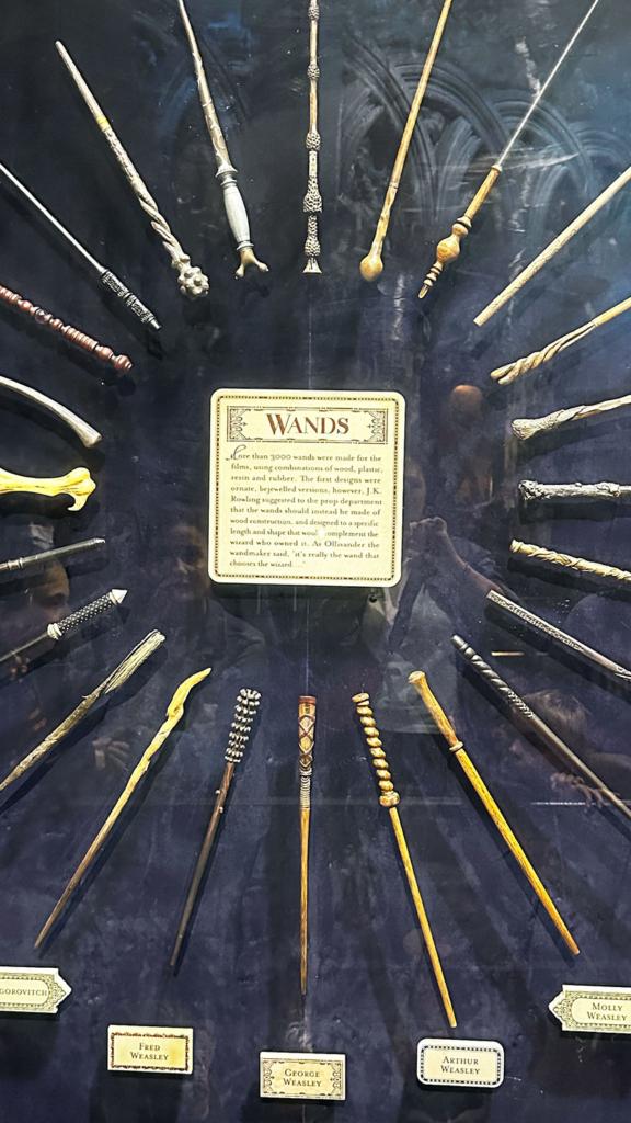 Studios Harry Potter Londres - Baguettes magiques