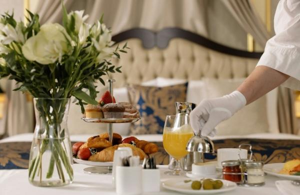 Tea Time au Goring depuis la véranda