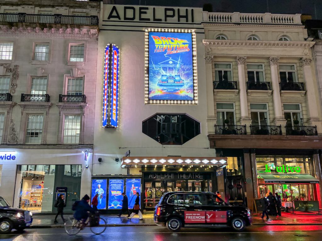 Théâtre Retour vers le Futur à Londres