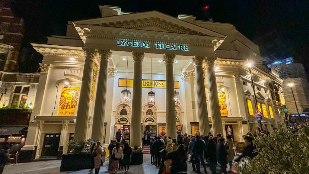 Théâtre du Roi Lion à Londres
