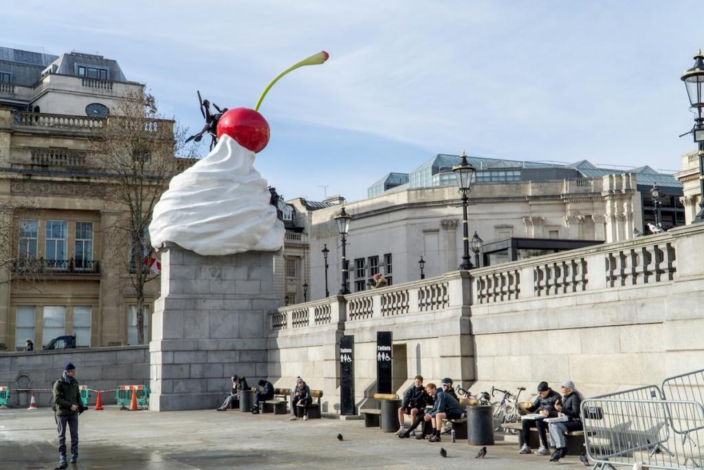 Fourth Plinth, le socle des statues temporaires situées sur Trafalgar Square à Londres