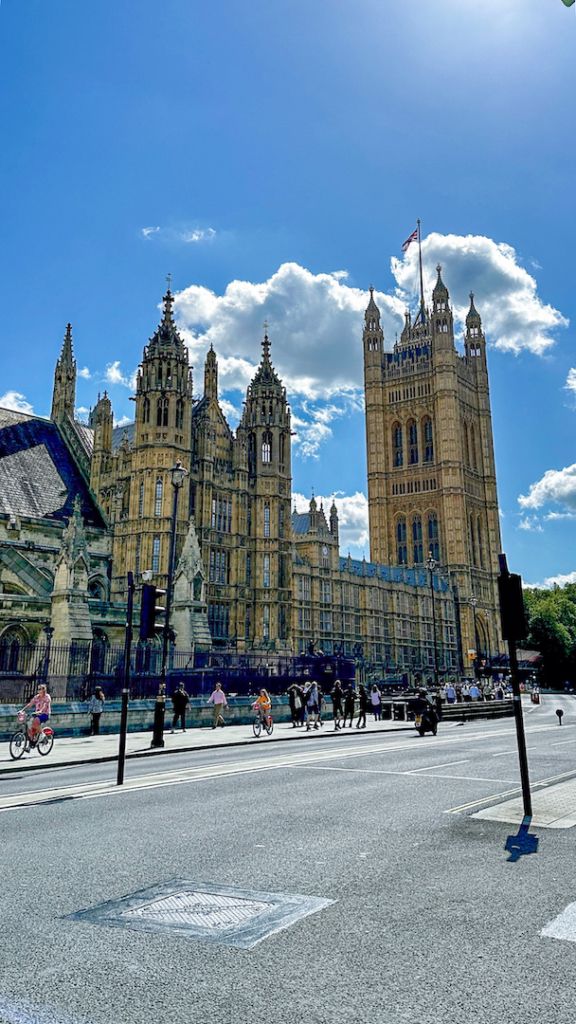 Victoria Tower du Palais de Westminster à Londres
