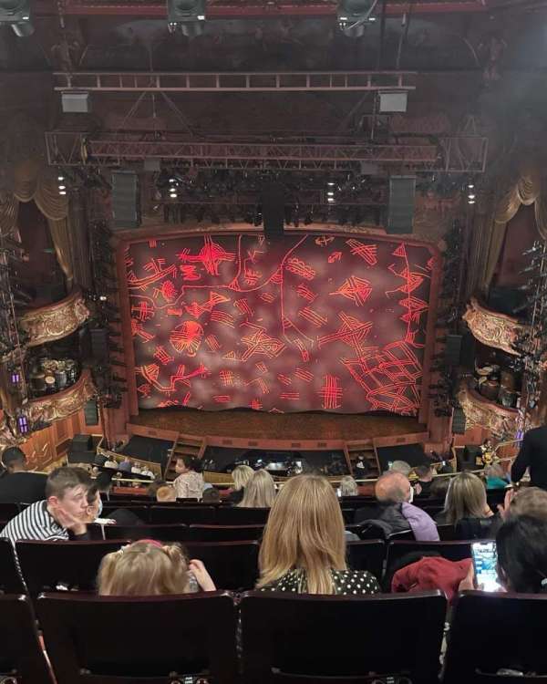 Vue depuis Dress Circle au Lyceum Theatre