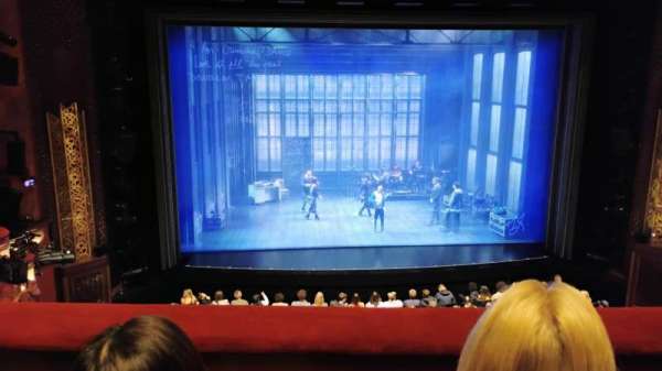 Vue depuis Dress Circle au Prince Edward Theatre à Londres