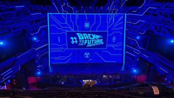 Vue depuis l'Upper Circle au Adelphi Theatre à Londres